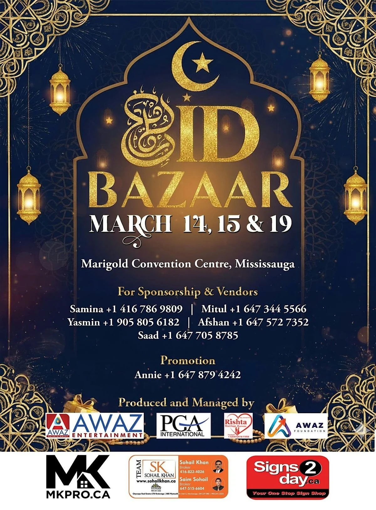 PGA International's Eid Bazaar March 2026